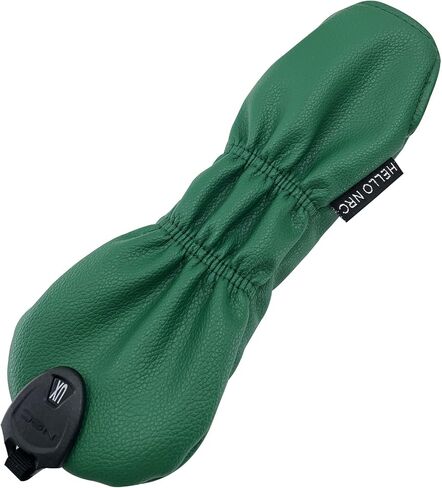 Golf Club Classic Green Fat Tiger Driver, Fairway Wood and Hybrid Head Cover Soft Pebble PU Leather Headcover in Saudi Arabia