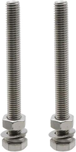 Sscon 5Pcs M8 Flat Head Machine Screws and Nuts Kit 304 Stainless Steel Metric Hex Socket Head Cap Bolts Assortment Kit（M8*80mm) in Saudi Arabia