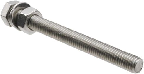 Sscon 5Pcs M8 Flat Head Machine Screws and Nuts Kit 304 Stainless Steel Metric Hex Socket Head Cap Bolts Assortment Kit（M8*80mm) in Saudi Arabia