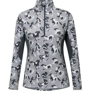 Kerrits Women's On Course Quarter Zip Fleece Tech Top