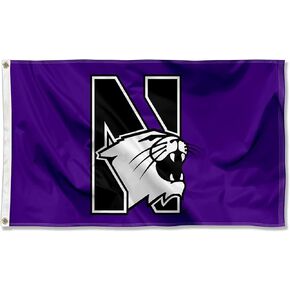 College Flags & Banners Co. Northwestern Wildcats Flag