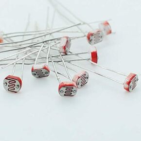 DEVMO 50 Pieces 5mm GM5539 5539 Photoresistor Photo Light Sensitive Resistor Light Dependent Resistor