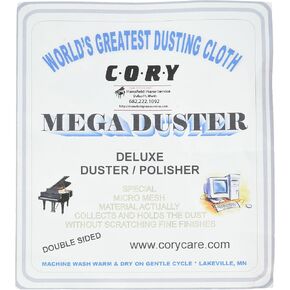 Mega-Duster. The World's Greatest Dusting Cloth For Pianos