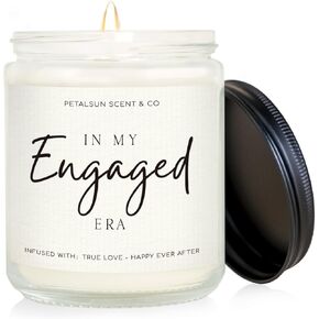 Engagement Gift, Handmade Lavender Engagement Candle, Engagement Gifts for Couples, Engagement Gifts for Her, Bride to Be Gifts