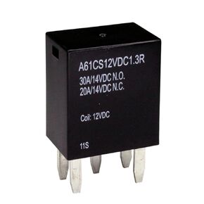 (2 قطعة) A61CS12VDC1.3R تتابع السيارات SPDT 30A 12V