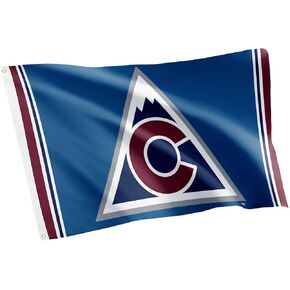 Desert Cactus Colorado Avalanche Flag NHL 100% Polyester Indoor Outdoor 3x5 feet National Hockey League Team Flags (Flag A)