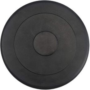 Kayak Valley Round Hatch Cover Fit for Chatham Poly Composite Elaho Valley Sea Kayak VCP Day Hatch Cover - 7.5" Inside Dia 9" Outside Dia Black