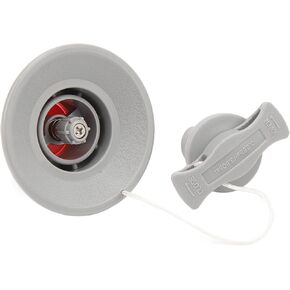 Inflatable Kayak Boat Air Valve,2Pcs Kayak Boat Air Valve Inflatable Gas Plug Replacement for Rubber Dinghy Raft Canoe 8 Teeth with Cover Rope
