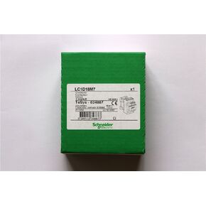 NEW Schneider AC Contactor LC1D18M7 LC-1D18M7 3P 18A 220V AC Coil