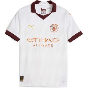 قميص مانشستر سيتي للأطفال خارج أرضه لموسم 2023/24 - أبيض in Kuwait
