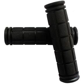 2PCS Black Rubber Anti Slip Bike Handlebar Grips Bicycle Handle Grip Scooter Grips Bicycle Parts,Simple and convenient installation，Handlebars, Headsets and Stems