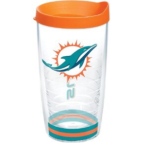 Tervis NFL Miami Dolphins-Arctic Insulated Tumbler, 24oz, Classic