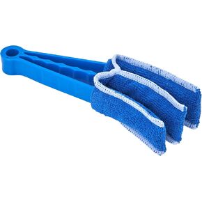 Blind Cleaner Duster Tool, Fan Blade Cleaner, Air Duct Cleaning Tools, Blue Window Blinds Cleaner with Microfiber Sleeve for Fans, Window Blinds, Vents, Shutters…-Superio