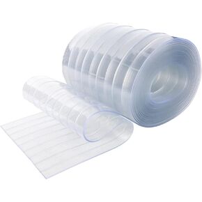 ستارة شريطية بديلة من الفينيل البلاستيكي مقاس 25 بوصة × 7.6 بوصة، سمك 0.08 بوصة في شرائط ستائر مبرد الفريزر، شرائط ستائر بلاستيكية لأبواب الدخول التجارية للمستودعات، وأبواب الحيوانات الأليفة in Kuwait