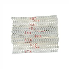 24 Types x 25 Pieces, total 600 Pieces 1206 1% Chip Resistor Kit 10K 11K 12K 13K 15K 16K 18K 20K 22K 24K 27K 30K 33K 36K 39K 43K 47K 51K 56K 62K 68K 75K 82K 91K Ohm