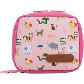 Kitgo First Aid Kit for Kids,with 107 Piece Medical Suppliers Trauma Emergency Kits for Car,Home,Travel.Backpack,Pink