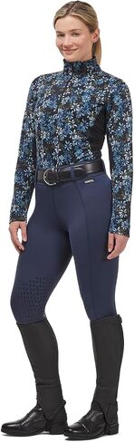 Kerrits Women's On Course Quarter Zip Fleece Tech Top in Saudi Arabia