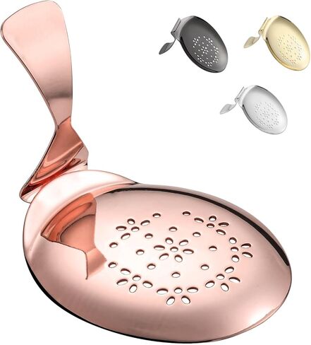 Bent Handle Cocktail Bar Strainer,Commercial or Home Bar,Stainless Steel Polished Finish in Saudi Arabia