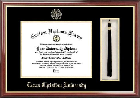 Campus Images NCAA TCU Horned Frogs Tassel Box and Diploma Frame in Saudi Arabia