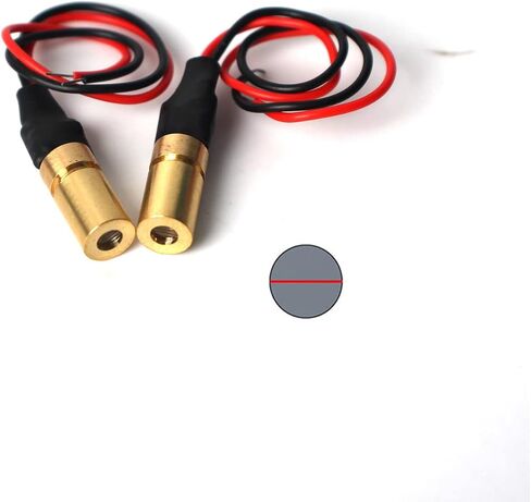 650nm red light laser module industrial laser module adjustable focal length (line-2packs) in Saudi Arabia