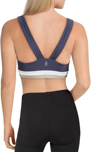 حمالة صدر رياضية نسائية ذات حواف متباينة من Free People White Water in Kuwait