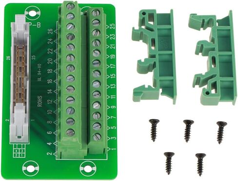 IDC 2X13 26 دبوس IDC موصل Idc26P Din السكك الحديدية 26Pin 5 مللي متر جبل واجهة وحدة ذكر موصل المجلس in Saudi Arabia
