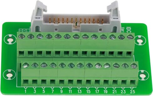 IDC 2X13 26 دبوس IDC موصل Idc26P Din السكك الحديدية 26Pin 5 مللي متر جبل واجهة وحدة ذكر موصل المجلس in Saudi Arabia