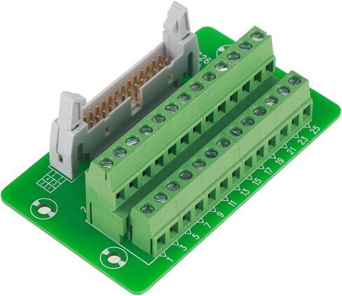 IDC 2X13 26 دبوس IDC موصل Idc26P Din السكك الحديدية 26Pin 5 مللي متر جبل واجهة وحدة ذكر موصل المجلس in Saudi Arabia