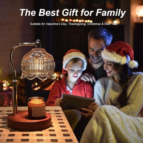 Candle Warmer Lamp with Timer & Dimmer, Candle Warmer Light Compatible with Large Jar Candles (Green) in Saudi Arabia