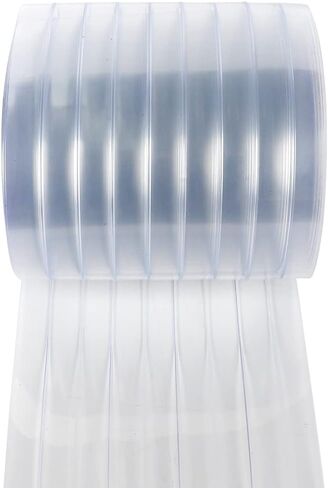 ستارة شريطية بديلة من الفينيل البلاستيكي مقاس 25 بوصة × 7.6 بوصة، سمك 0.08 بوصة في شرائط ستائر مبرد الفريزر، شرائط ستائر بلاستيكية لأبواب الدخول التجارية للمستودعات، وأبواب الحيوانات الأليفة in Kuwait