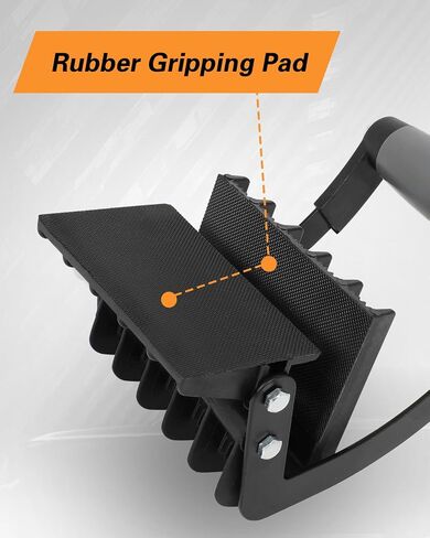 FAHKNS Panel Carrier and Plywood Lifting Tool, 0 to 3/4 Grip Range Sheetrock Gripper Carrying Soft-Grip Handle Gripper Lift for Clamp Wood Board or Drywall Lifter with Single Hand in Saudi Arabia
