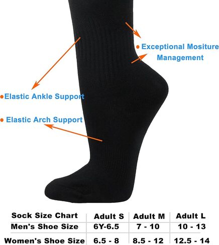 COUVER Affordable Youth/Kids Knee High Polyester Sports Athletic Baseball Softball Socks in Kuwait