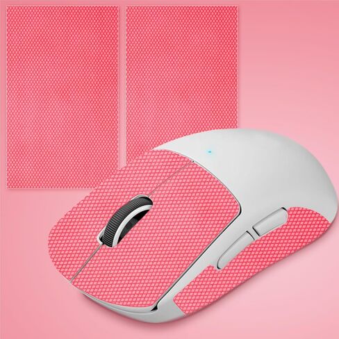 DIY Version Anti Slip Grip Tape for Gaming Mouse,Sweat Resistant,Easy to Apply,Professional Mice Upgrade Kit (Pink) in Saudi Arabia