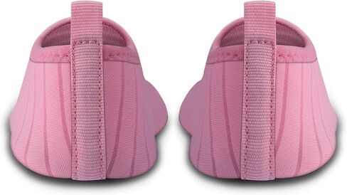 أحذية مائية للأطفال الصغار من SEEKWAY للأولاد والبنات سريعة الجفاف وخفيفة الوزن حافي القدمين ومضادة للانزلاق للرياضات الخارجية والصيف والسباحة على الشاطئ وحمام السباحة (شريط وردي، 8.5-10 طفل صغير) in Kuwait