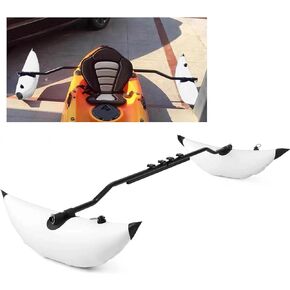 Inflatable Kayak Stabilizer, Kayak Outrigger Kit, PVC Canoe Accessories for Kayak Outrigger, Inflatable Boat for Kayak Outdoor