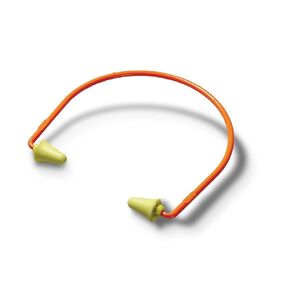 3M E-A-Rflex 20006 320-1000 Banded Hearing Protectors, 6.8" Height, 8.8" Length, 2.5" Width, ABS/Polyurethane, One Size Fits Most, Orange/Yellow