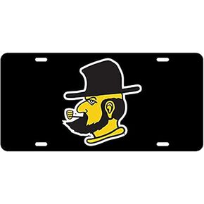 Appalachian State Acrylic License Plate Officially Licensed Yosef