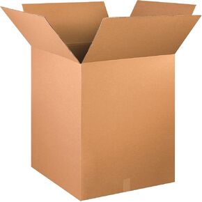 PARTNERS BRAND 24x24x28 Corrugated Boxes, Large, 24L x 24W x 28H, Pack of 10 | Shipping, Packaging, Moving, Storage Box for Home or Business, Strong Wholesale Bulk Boxes