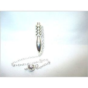 Jet Egyptian 4 Plate Isis Karnak Silver Pendulum 4 Ring Chamber Reiki Wiccan Free Booklet Jet International Crystal Therapy Healing Dowsing Metaphysical Spiritual IMAGE IS JUST A REFERENCE.