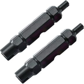 KEWAYO Valve Core Remover Tool Presta Schrader Tire Valve Repair Tool for Bicycle, Cars, SUV, Bike, Motorcycles Tyre 2Pcs Black