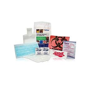 Safetec SaniZide National Standard Body Fluid Clean-Up Kit, Poly Bag