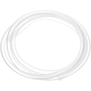 PATIKIL 5/32" ID x 1/4" OD Silicone Tubing, 1 Roll 3.28ft High Pure Silicone Hose Tube Flexible Clear Pipe for Home Brewing Water Air Liquid Transfer