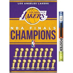Trends International NBA Los Angeles Lakers - Champions 23 Wall Poster