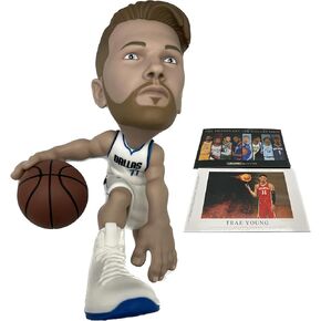 NBA Small-Stars - Luka Doncic Mavericks - 77 Jersey Dallas 2020 "6inch Collectible Figurine & Special Edition Mini Print