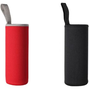 2pcs Portable Thickened Insulated Cup Sleeve Glass Cup Protective Cover for All 16oz-19oz Portable Sport Water Bottles