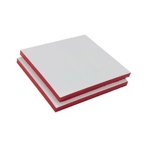 Disposable Dental Mixing Pads Paper, 100 Sheets Poly Coated 2 Side Lab Mix Paper for Mixing Composites (Large)