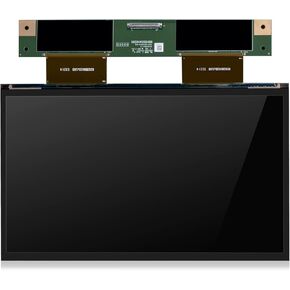 ELEGOO 10 Inches 8K Monochrome LCD with 7680 x 4320 Resolution with Tempered Glass Protection, Compatible with Saturn 2 and Saturn 8K Resin 3D Printer
