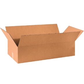 BOX USA B362110 Flat Wardrobe Boxes, 36"L x 21"W x 10"H, Kraft (Pack of 10)