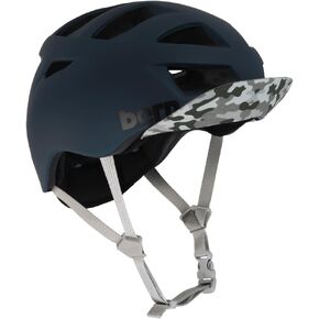 Bern Allston Adult Bike Helmet - Low Profile Comfortable Ventilated Urban Commuter Urban Cycling Helmet for Bicycle, Safety Certified for Men & Women
