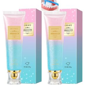 2Pcs Niacinamide Whitening Toothpaste, Nicotinamide Toothpaste, Fresh Breath Toothpaste, Remove Tooth Stains.